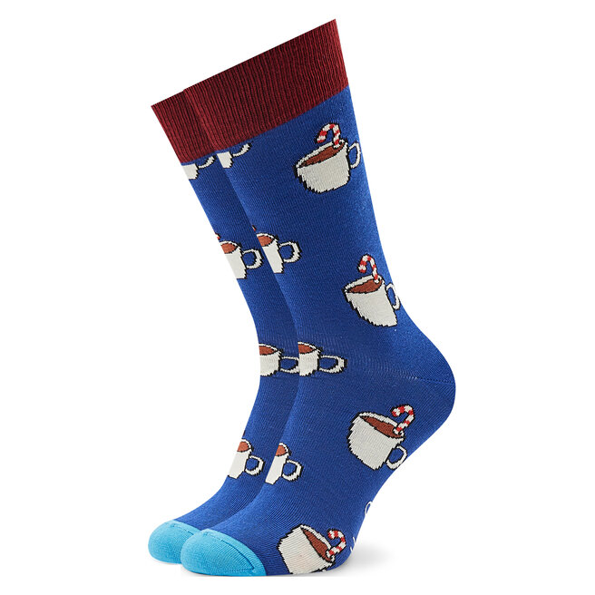 Happy Socks Set di 2 paia di calzini lunghi unisex Happy Socks XCCC02-6500 Multicolore
