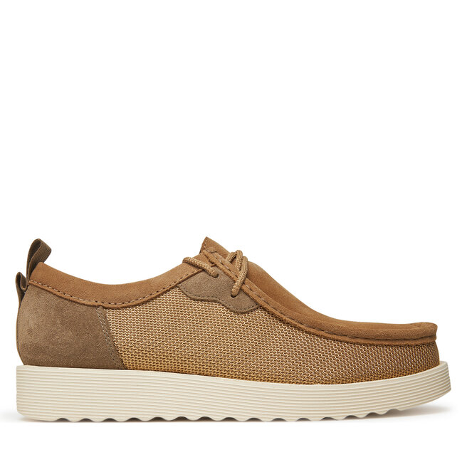 Półbuty Clarks Wallabee FTR 2 Lo - Brązowy