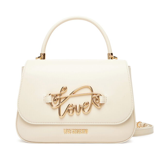 Torebka LOVE MOSCHINO - Écru