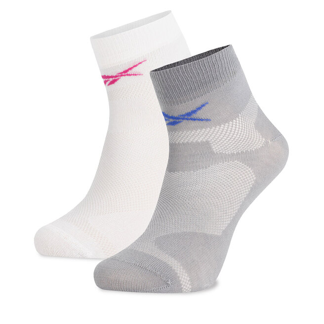 Zestaw 2 par niskich skarpet unisex Reebok - (2-pack) Biały