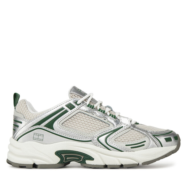 Sneakersy Tommy Jeans Archive'97 Metallic - Zielony