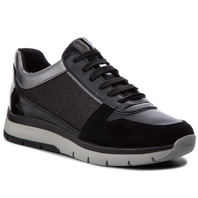 Acercarse Desventaja Madurar Zapatillas Geox D Callyn D D849GD 0EWBC C9999 Black | zapatos.es