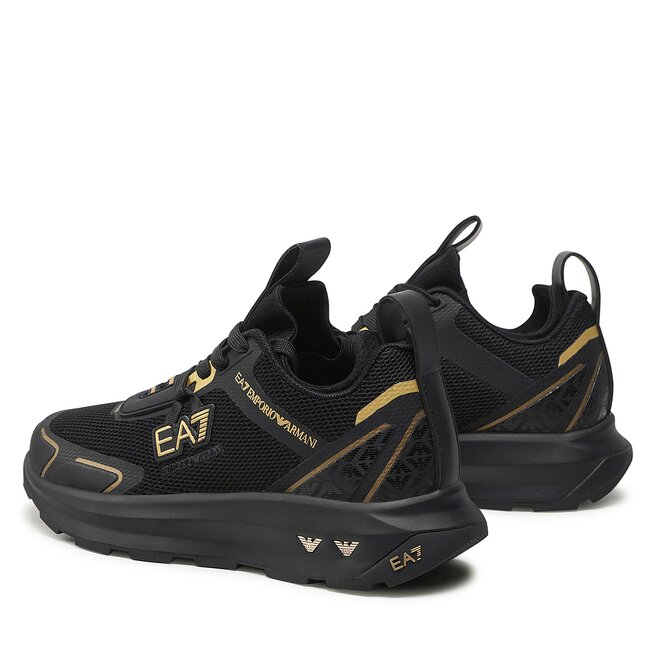 EA7 Emporio Armani Sneakers EA7 Emporio Armani X8X089 XK234 S386 Triple Black/Gold Eb