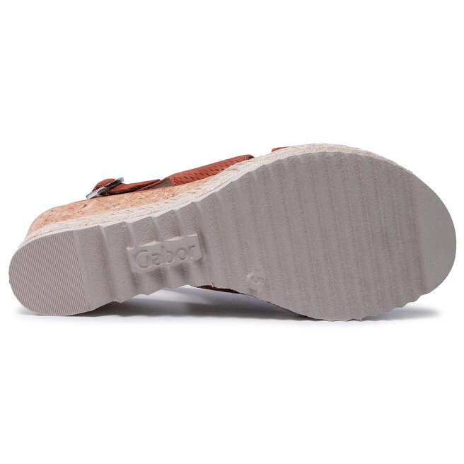 Gabor Espadrilky Gabor 62.831.49 Terra (Jute)