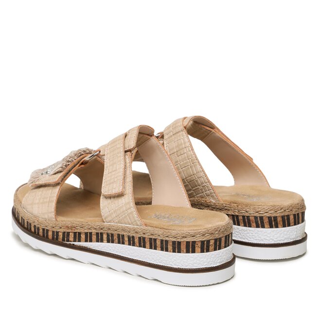 Rieker Espadrilles Rieker V79K8-60 Beige