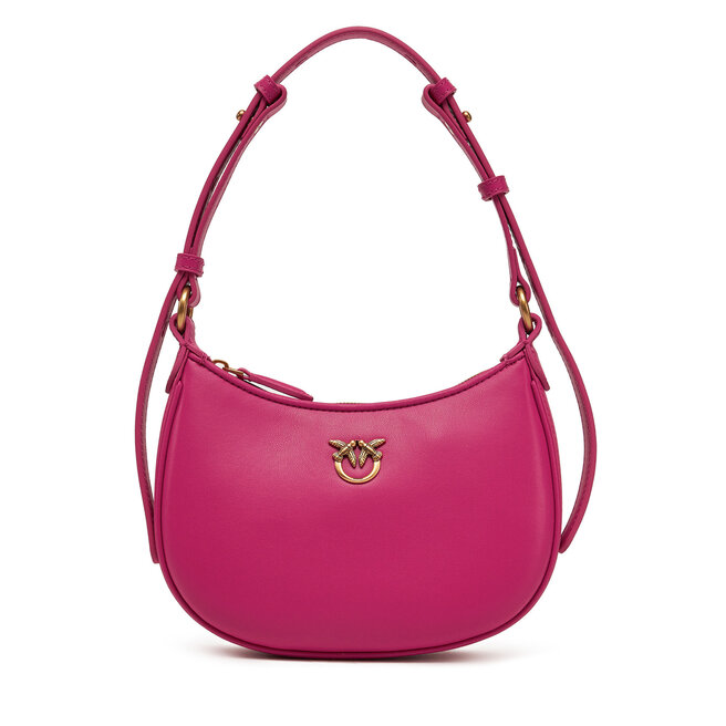 Torebka PINKO Half Moon Baby AI 24-25 PLTT 103538 - Różowy