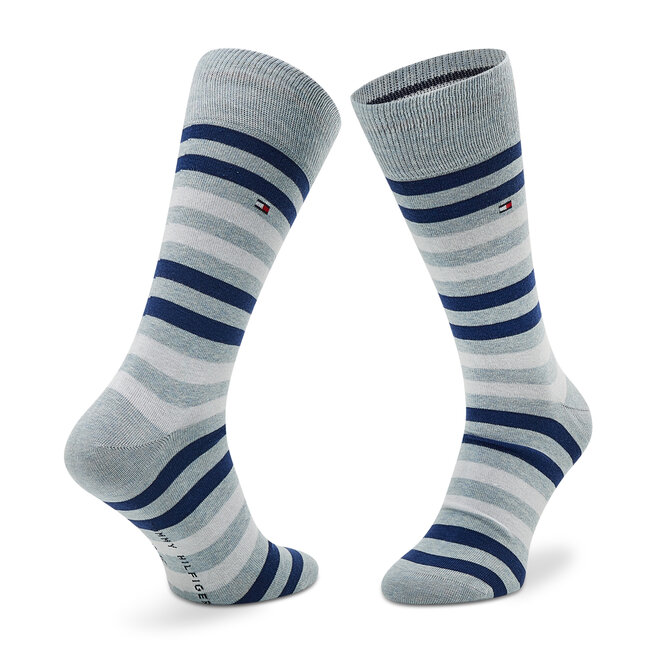 Tommy Hilfiger Комплект 2 чифта дълги чорапи мъжки Tommy Hilfiger 472001001 Blue 044