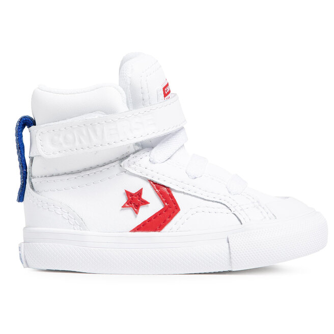 Sneakers Converse Pro Blaze Strap Hi 770511C White/University Red/Blue ...