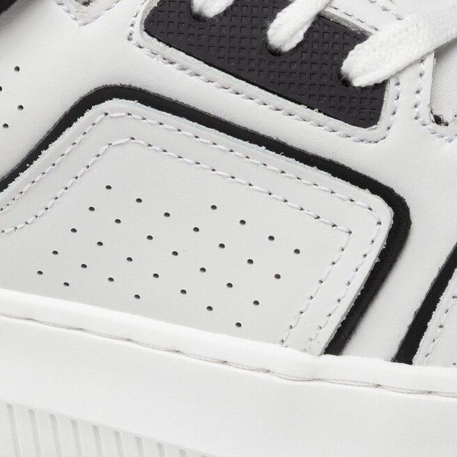 Calvin Klein Jeans Sneakers Calvin Klein Jeans Chunky Cupsole Laceup Mid YM0YM00426 White/Black 0K4
