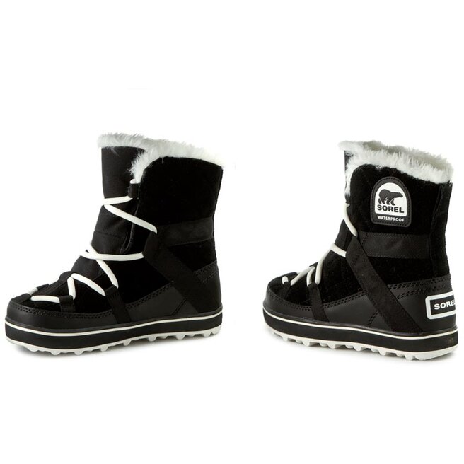 Sorel Μπότες Χιονιού Sorel Glacy Explorer Shortie NL2079 Black 010
