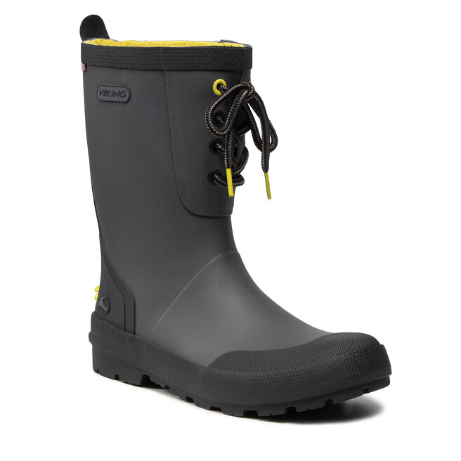Cizme de cauciuc Viking Slagbjorn Jr -1-28000-9150 Dark Grey/Multi