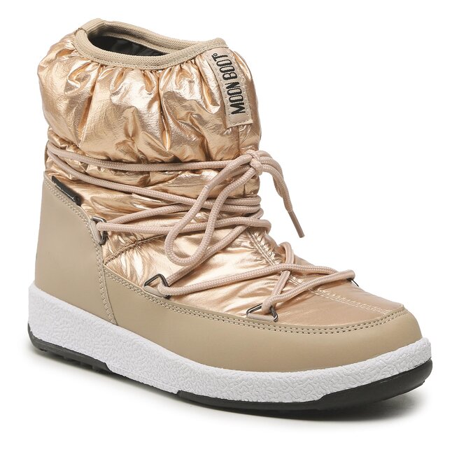 Cizme de zăpadă Moon Boot Jr Girl Low Nylon 34051800 Rose Gold
