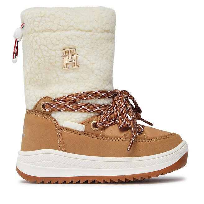 Tommy Hilfiger Cizme de zăpadă Tommy Hilfiger T3A6-33066-1629524 M Camel 524