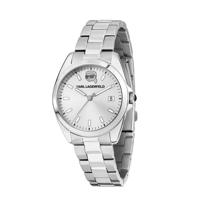 Zegarek KARL LAGERFELD - Srebrny