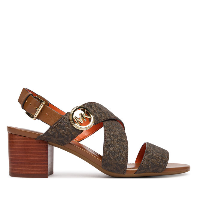 Sandały MICHAEL Michael Kors Vera Flex Mid 40S6VEMS1B Brązowy - kobiece