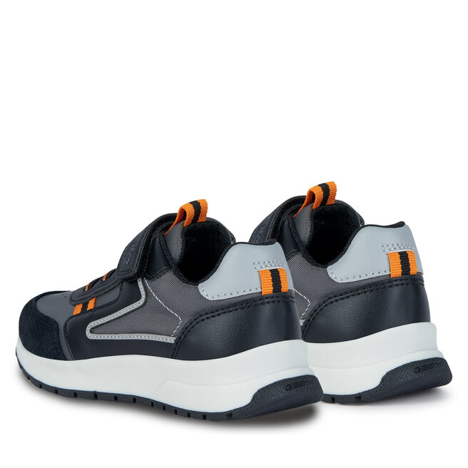Geox Sneakers Geox J Briezee Boy J36GMA 054FU C0038 S Black/Orange
