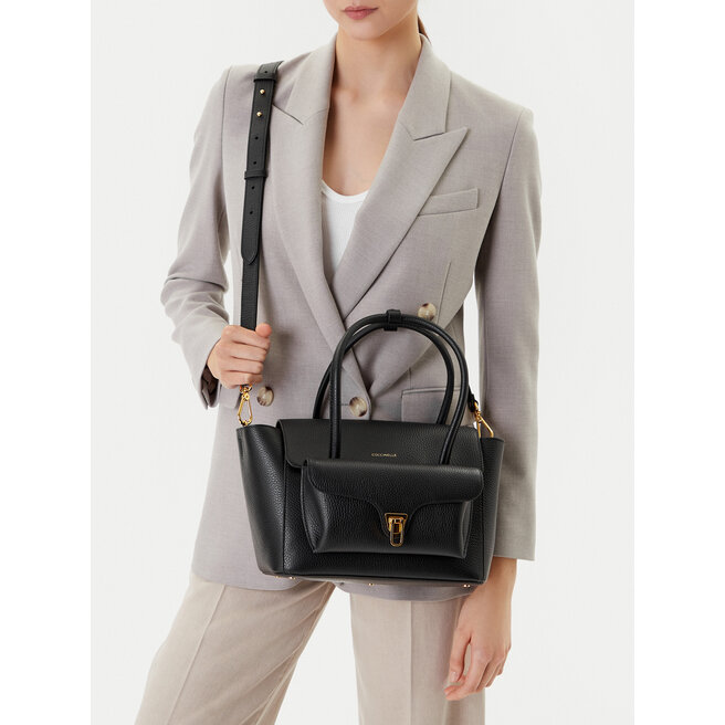 Torebka Coccinelle T8A Coccinelledouble Beat E1 T8A 18 02 01 Czarny -