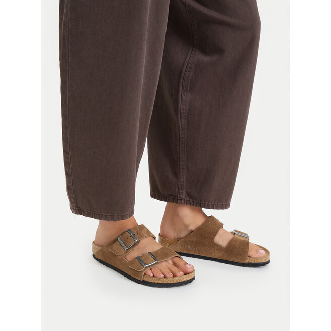 Klapki Birkenstock Arizona 1032717 Beżowy ciemny