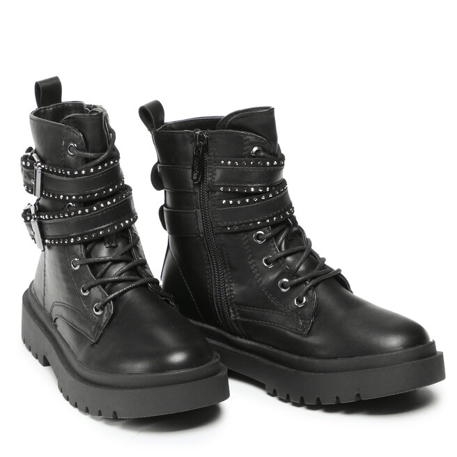 DeeZee Schnürstiefeletten DeeZee CS5592-09 Black
