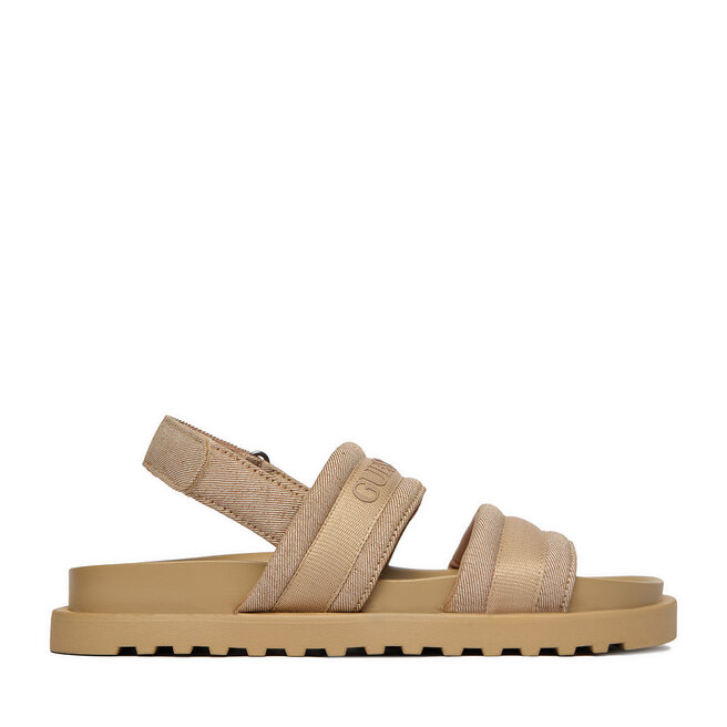 Sandały Guess Jeans EO-GJ2122 Beżowy ciemny - kobiece