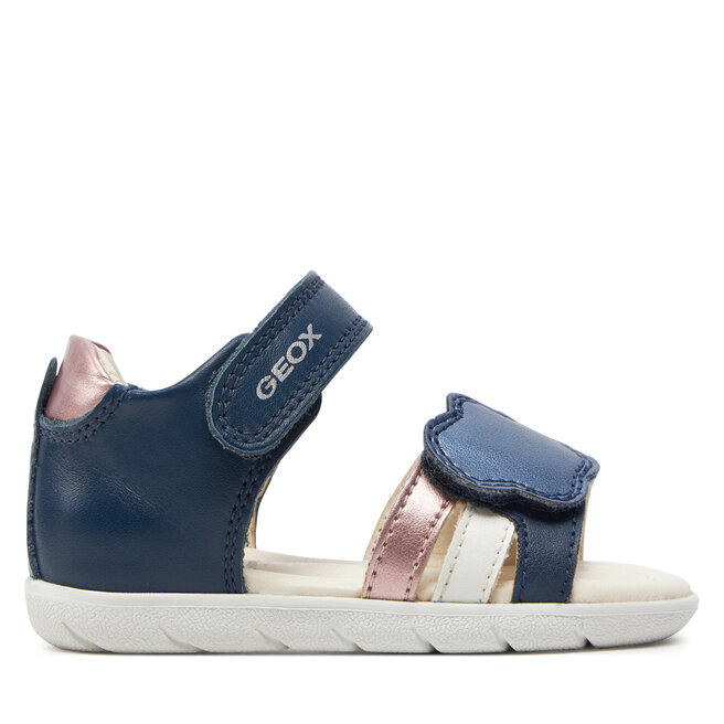 Sandały Geox B Sandal Alul Girl B451YA 085NF - M Niebieski