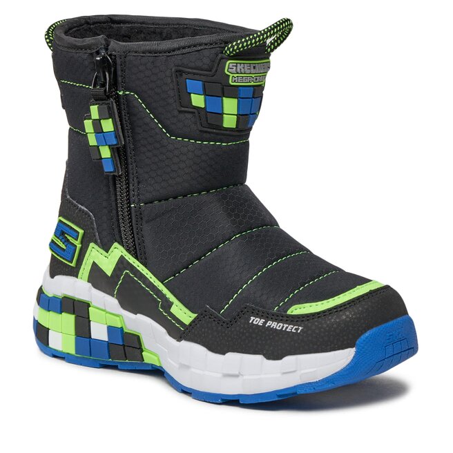 Skechers Kotníková obuv Skechers Mega-Craft Cuboforce 402198L/BBLM Black