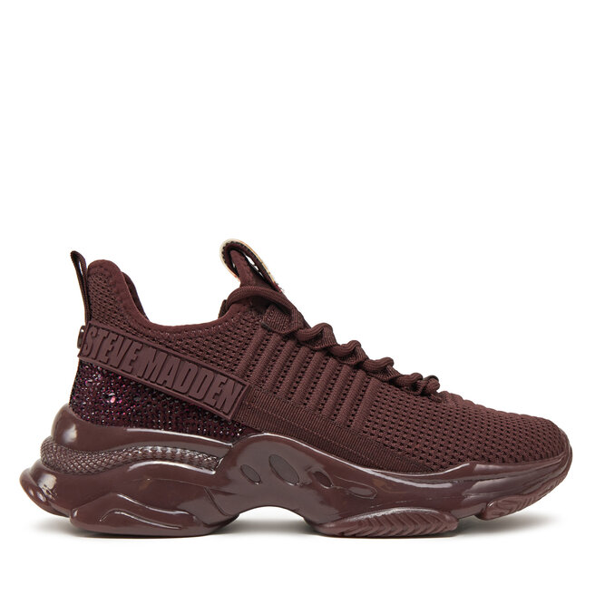 Sneakersy Steve Madden Maxilla - Bordowy