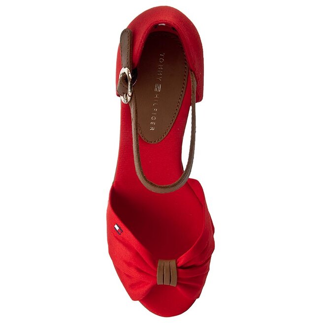 Tommy Hilfiger Espadrilles Tommy Hilfiger Elba 40D FW0FW00906 Fiery Red 617