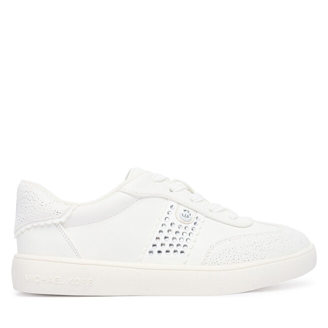 Sneakersy MICHAEL Michael Kors Jem Scotty Charm MK04163102 Biały - dziewczęce