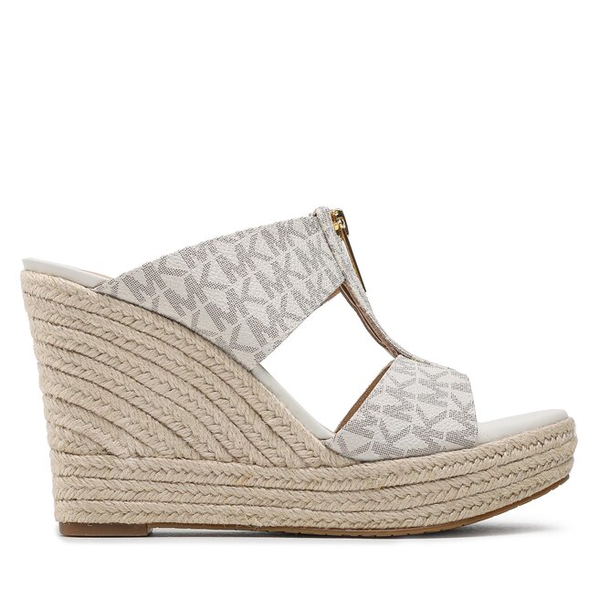 MICHAEL Michael Kors Espadrilles MICHAEL Michael Kors Bradley Mule 40S3BYMS1B Vanilla