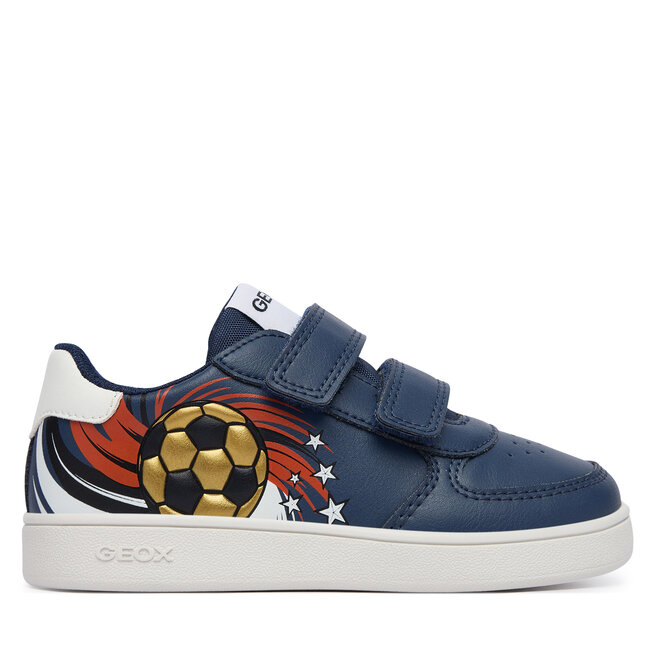 Sneakersy Geox J Eclyper Boy J65LSD 0FU54 CB41Z M Granatowy - chłopięce