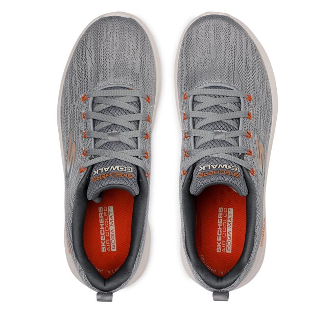 Skechers go walk femme orange best sale