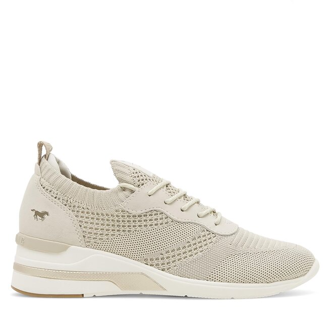 Sneakersy Mustang - Beżowy