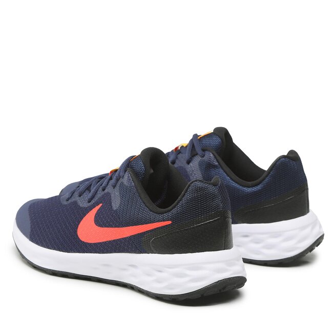 Nike Обувки Nike Revolution 6 Nn (GS) DD1096 412 Midnight Navy/Bright Crimson