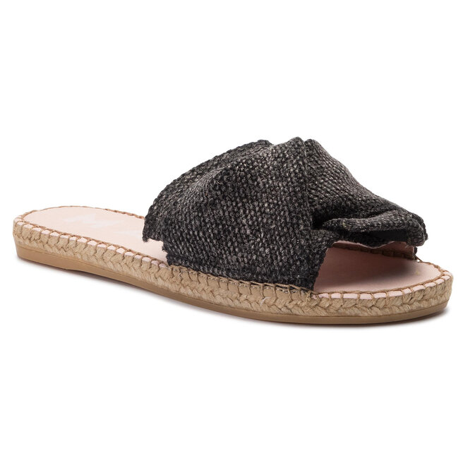 Παντόφλες Manebi Sandals With Knot C 3.0 J0 Black Jute