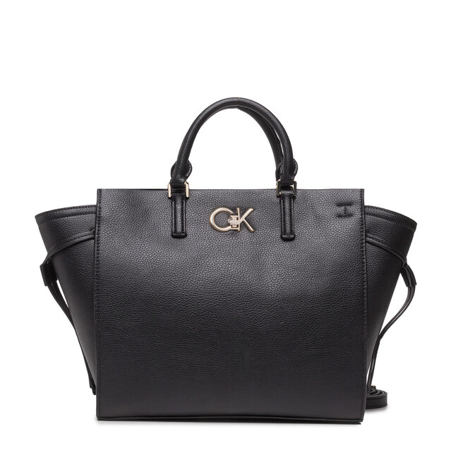 Geantă Calvin Klein Re-Lock Drawstring Tote Bag Pbl K60K609402 BAX