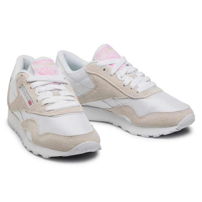 Buty Reebok Cl Nylon FV4507 White White Lgtgre eobuwie .pl