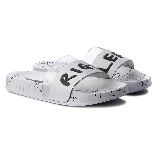 Refrain Injection Overview Șlapi Puma Leadcat Sm 365952 01 Puma White/Puma Black • Www.epantofi.ro