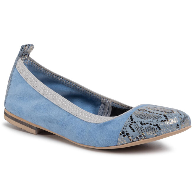 R.Polański Balerini R.Polański 1101 Błękitny Comfort