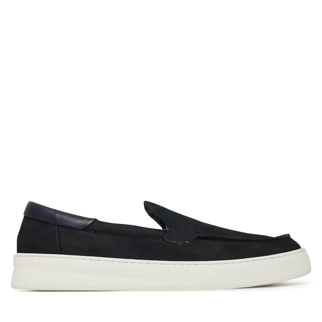 Półbuty Filling Pieces Signature Loafer - Granatowy