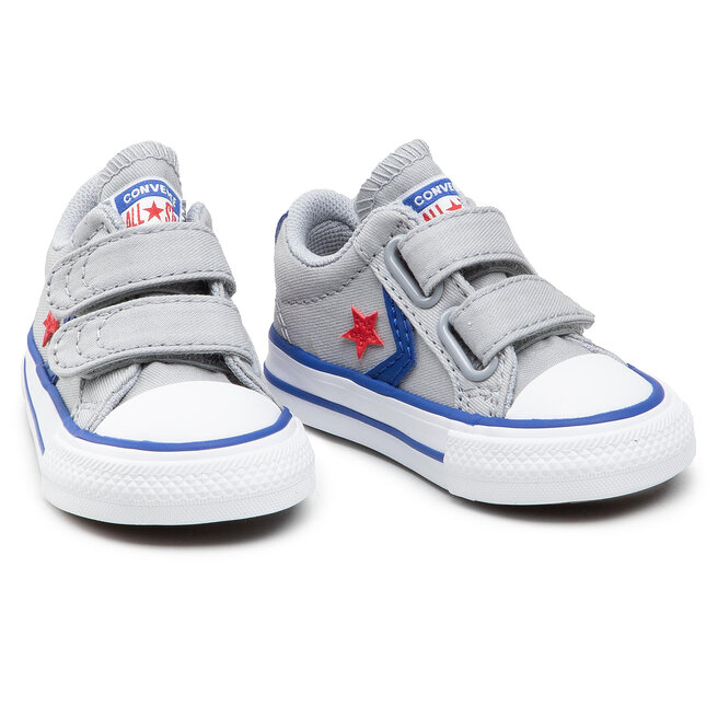 Converse star top player wolf grey