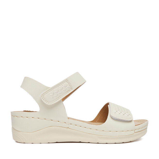 Sandały Go Soft CEO-W23206 Écru - kobiece