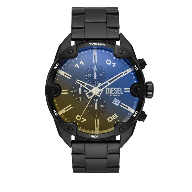 Ceas Diesel Spiked DZ4609 Black/Black Black/Black imagine noua