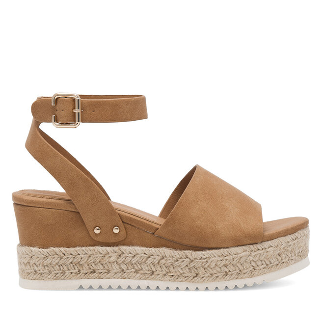 Espadryle JENNY - Brązowy