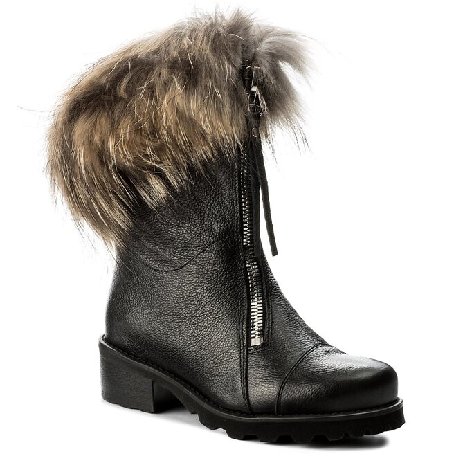 Botine R.Polański 0891/K Czarny Lico