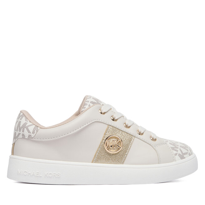 Sneakersy MICHAEL Michael Kors Jem Raine MK03944256 Kremowy - dziewczęce