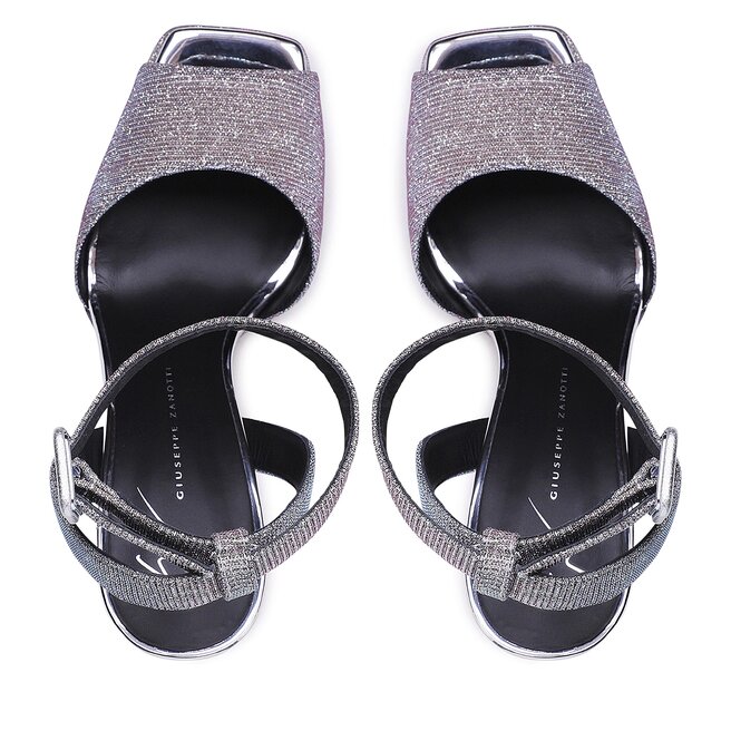 Giuseppe heels silver sale