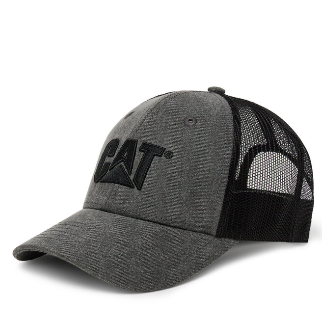 Czapka z daszkiem CATerpillar Pigment Dye Trucker - Czarny