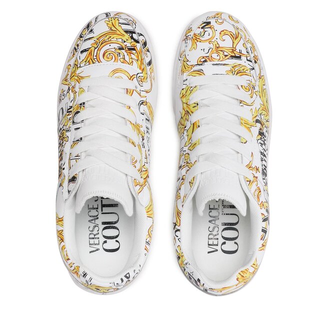 Sneakersy Versace Jeans Couture 74VA3SJ3 Biały | eobuwie.com.pl