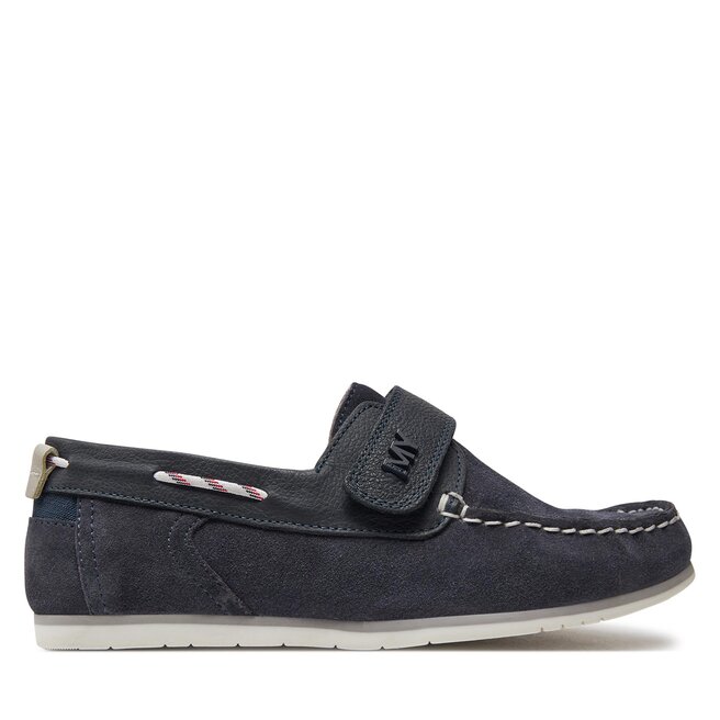 Pantofole Bambino 22 Mocassini Bambini Yeeteepot Blu Scuro